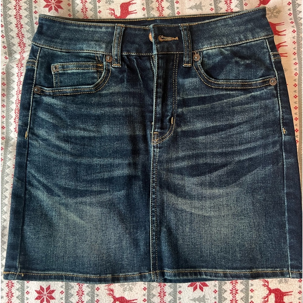 NWT american eagle denim skirt